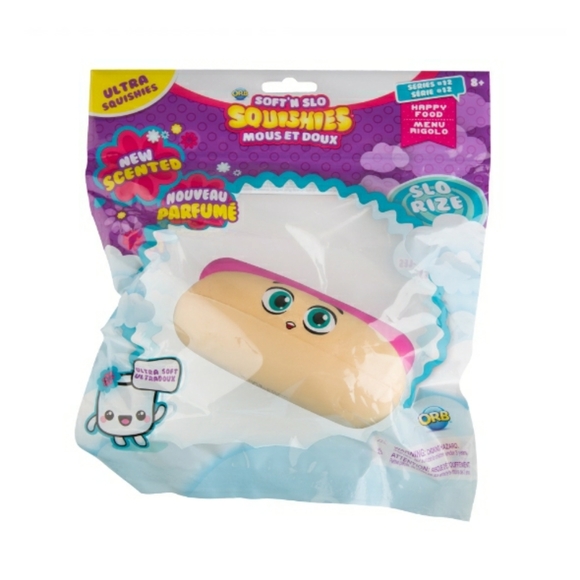 soft n'slo Other - Jumbo hot dog squishy w Bonus mystery squishy lot
